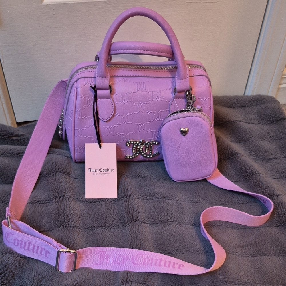 ALL ABOUT THAT BLING SATCHEL By Juicy Coutour! NWT! - Picture 1 of 17